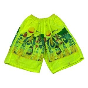 Vintage Acapulco Beach Cloth 9" Shorts Men's M Retro Casual